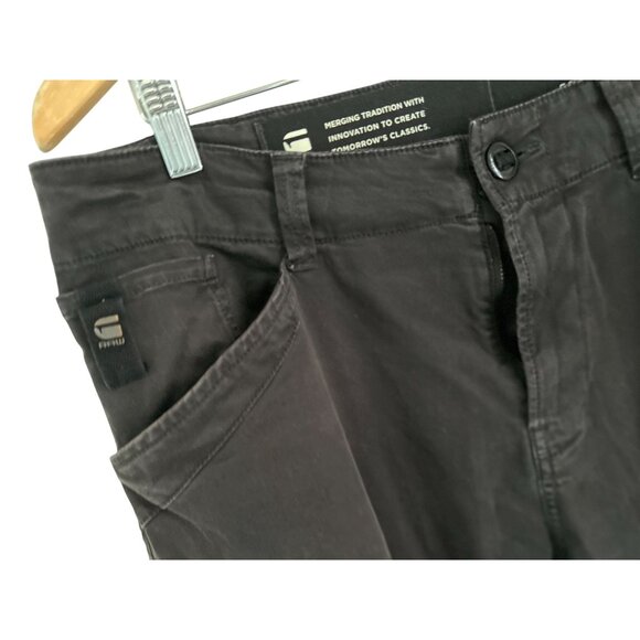 G-Star Cargo Pants RCO Roxic Loose Tapered in Raven Size 34/30 - Picture 5 of 10